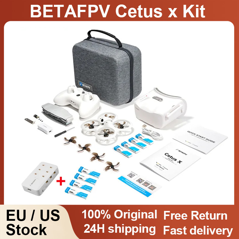 Drone Racing Goggles - BETAFPV Cetus X FPVキット レーシングドローン 3無線送信機