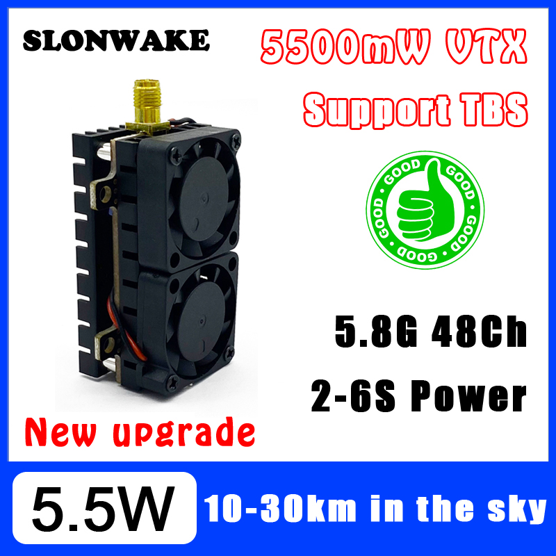 Drone Racing Vtx - 長距離 5.8GHz 5.5 ワットビデオトランスミッター VTX 48CH