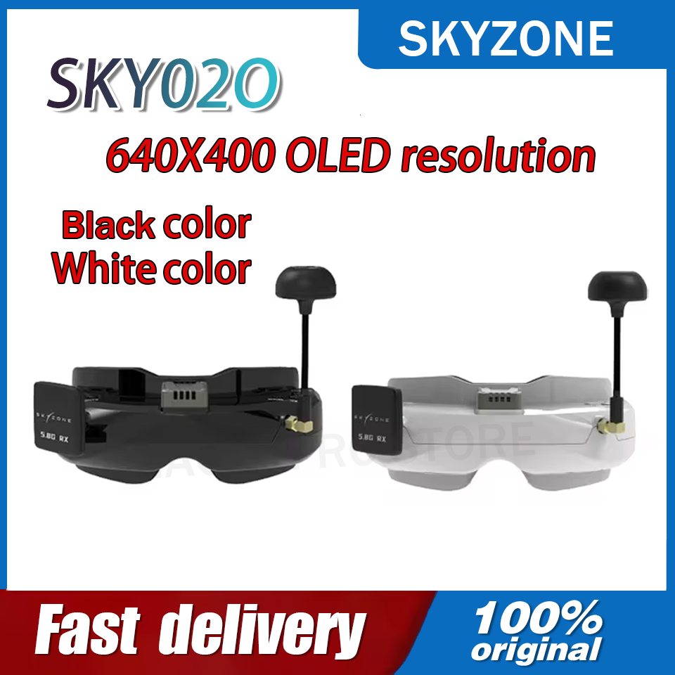 SKYZONE SKY02O OLED 5.8GHz 2S- - Drone Racing Goggles のレビューと価格