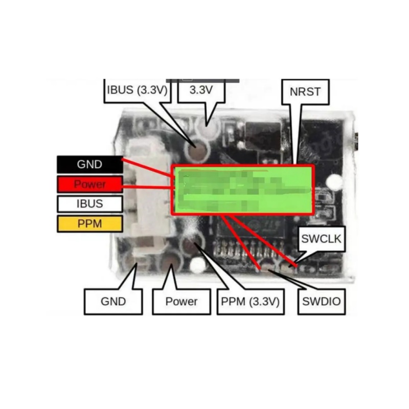 Flysky FS-8A 8CH 18CHミニレシーバー P - Drone Racing Receiver のレビューと価格