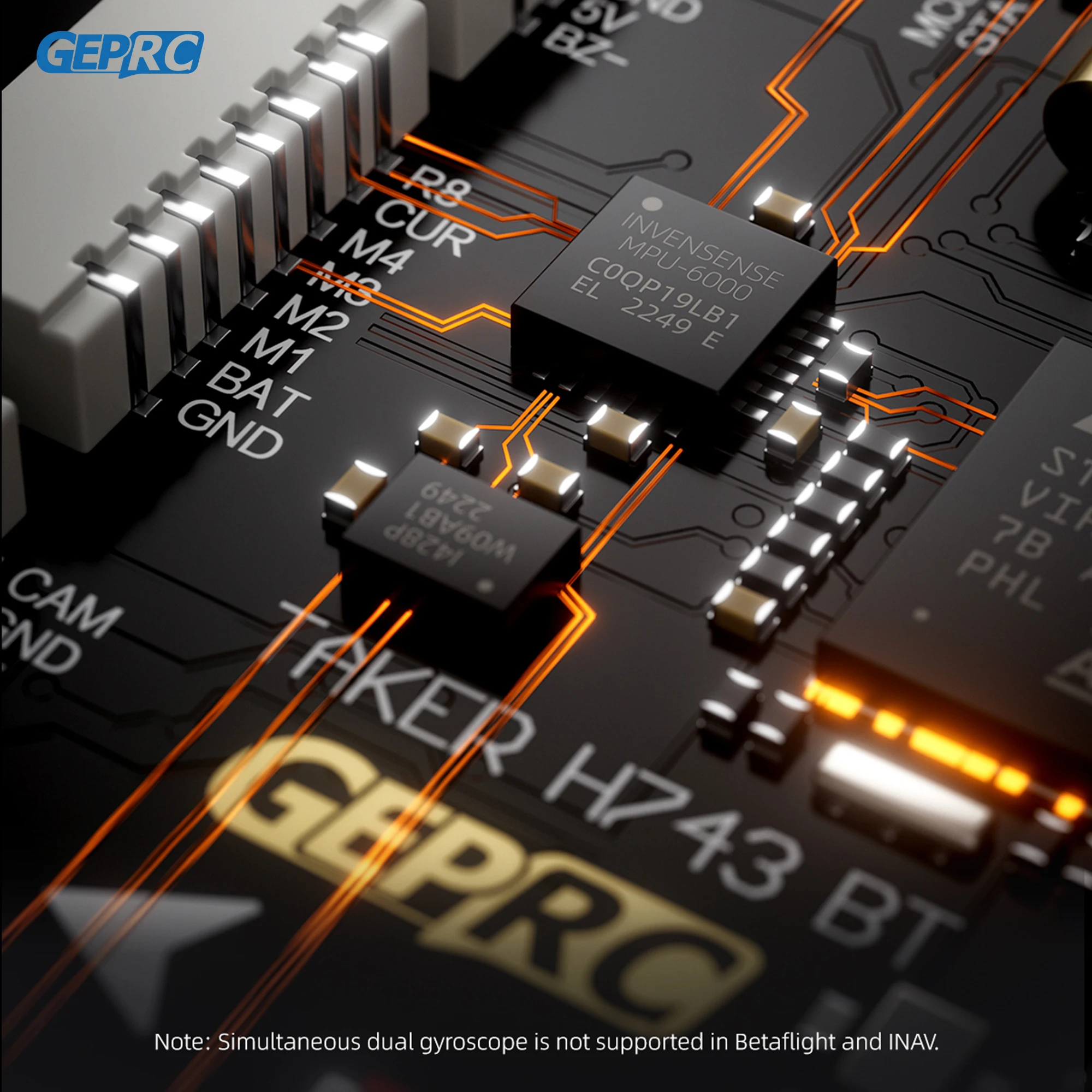 GEPRC TAKER H743 BT 32Bit 65A  - Drone Racing Flight Controller のレビューと価格