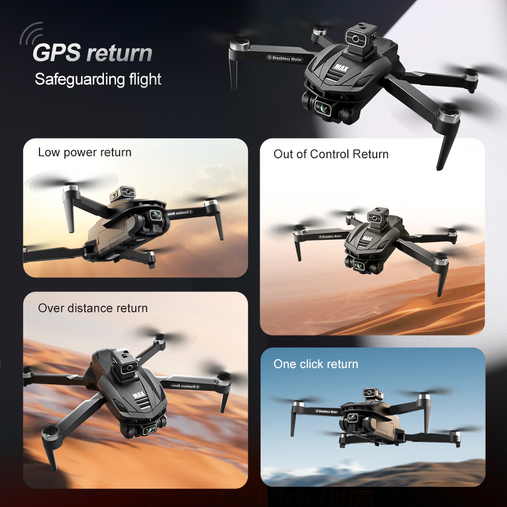 V168 PRO Max GPS ドローン 8K プロフェッ - Drone Racing Camera のレビューと価格