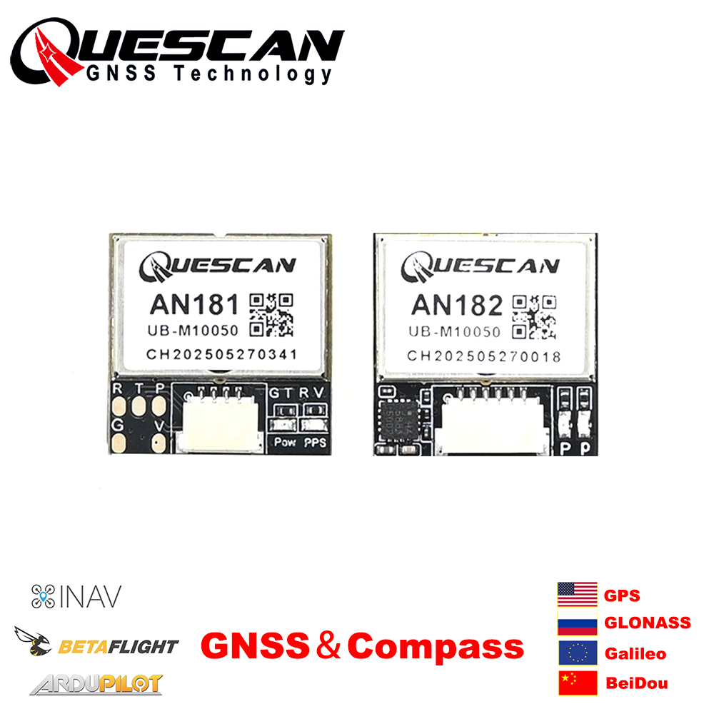 QUESCAN 18mm M10 GPS GNSSモジュール - Drone Racing Flight Controller のレビューと価格