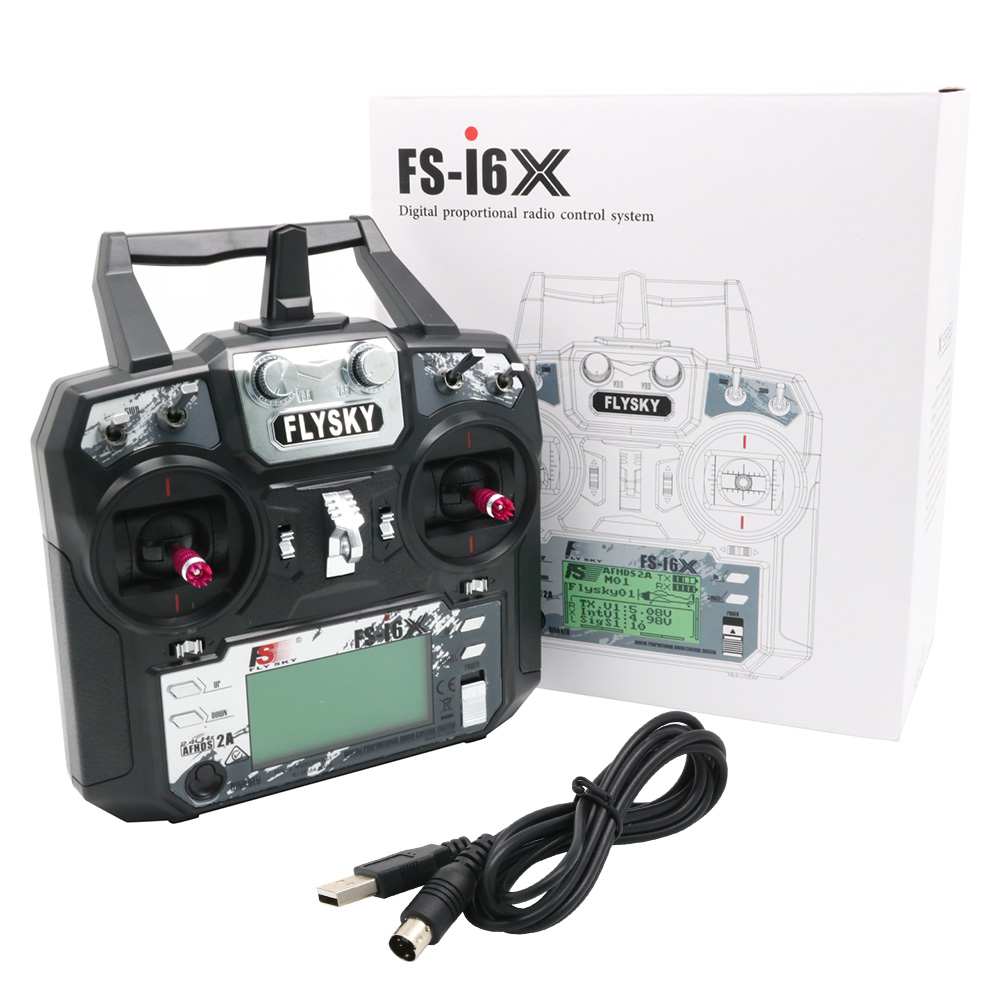 FLYSKY FS-i6X FS i6X 10CH 2.4G - Drone Racing Battery のレビューと価格