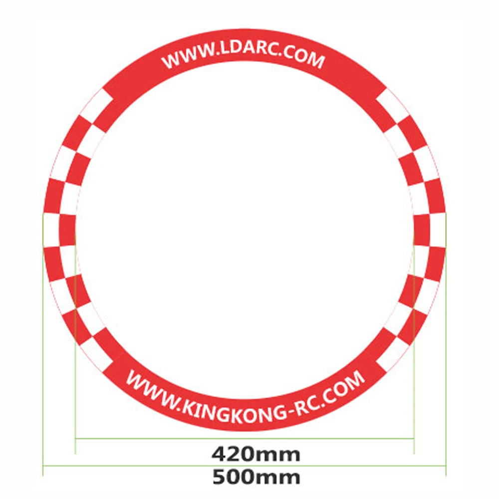 LDARC FPVレーシング障害物コースゲート、500mm、 - Drone Racing Flag のレビューと価格