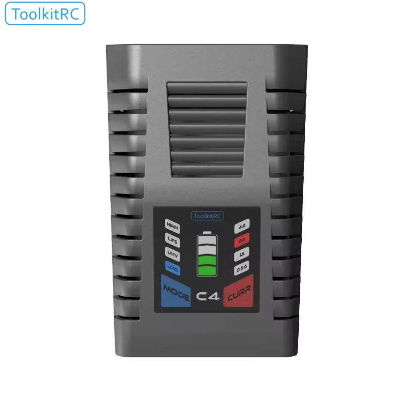 ToolkitRC C4 50W シンプルバランス充電器 L - Drone Racing Charger のレビューと価格
