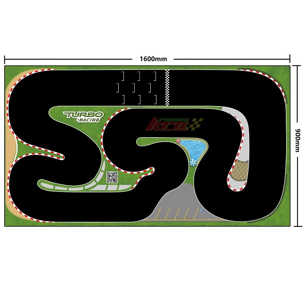 ポータブルターボレーシングラバーマット,ミニカートラックアク - Drone Racing Gate のレビューと価格